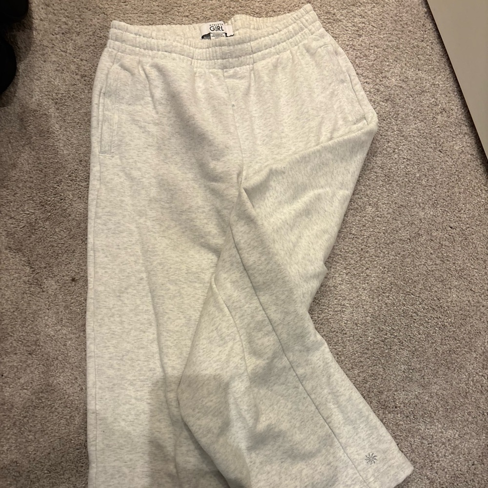 Athleta Girl wide-leg sweatpants